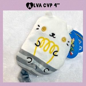 4” CvP Alva Cats vs Pickles Plush Series 2 124 CVP Beans LightBulb Cat Bean Bag